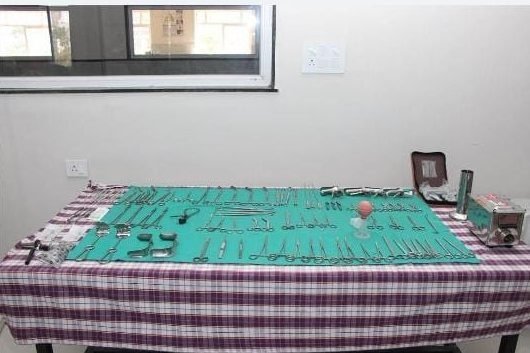 Obstetric instrument set